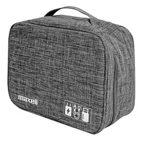 Maxell Black Toiletry Organizer Bag